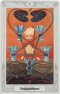 Five of Cups or Chalices